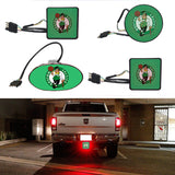 Boston Celtics NBA Hitch Cover LED Brake Light for Trailer