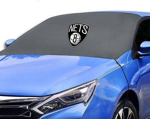 Brooklyn Nets NBA Car SUV Front Windshield Snow Cover Sunshade