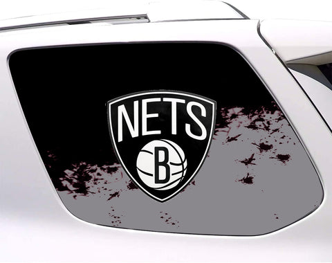 Brooklyn Nets NBA Rear Side Quarter Window Vinyl Decal Stickers Fits Toyota 4Runner