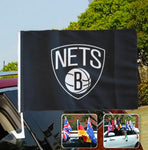 Brooklyn Nets NBA Car Window Flag