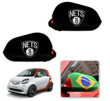 Brooklyn Nets NBA Car rear view mirror cover-View Elastic