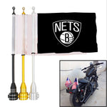 Brooklyn Nets NBA Motocycle Rack Pole Flag