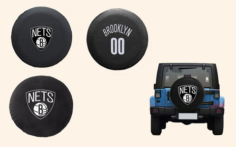 Brooklyn Nets NBA Spare Tire Cover
