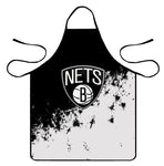 Brooklyn Nets NBA BBQ Kitchen Apron Men Women Chef