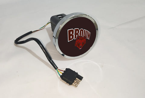 Brown Bears NCAA Hitch Cover LED Brake Light for Trailer
