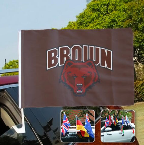 Brown Bears NCAAB Car Window Flag