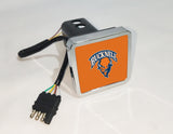 Bucknell Bison NCAA Hitch Cover LED Brake Light for Trailer