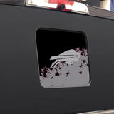 Buffalo Bills NFL Rear Back Middle Window Vinyl Decal Stickers Fits Dodge Ram GMC Chevy Tacoma Ford