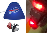Buffalo Bills NFL Car Motorcycle tail light LED brake flash Pilot rear