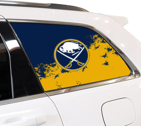 Buffalo Sabres NHL Rear Side Quarter Window Vinyl Decal Stickers Fits Jeep Grand