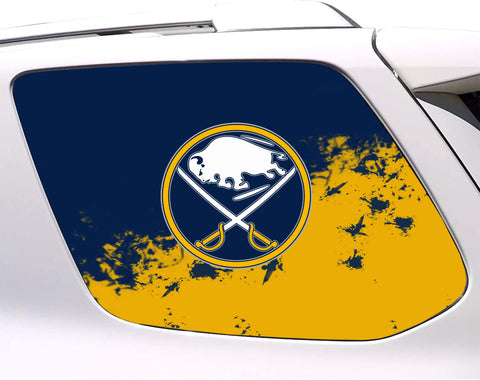 Buffalo Sabres NHL Rear Side Quarter Window Vinyl Decal Stickers Fits Toyota 4Runner