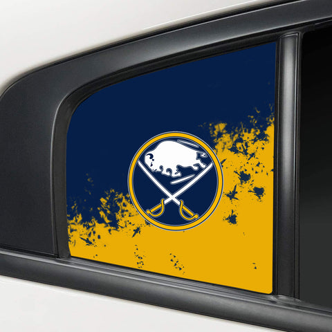 Buffalo Sabres NHL Rear Side Quarter Window Vinyl Decal Stickers Fits Dodge Charger