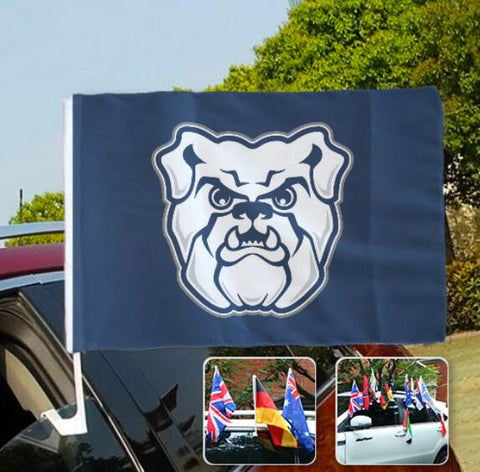 Butler Bulldogs NCAAB Car Window Flag NCAAB Car Window Flag