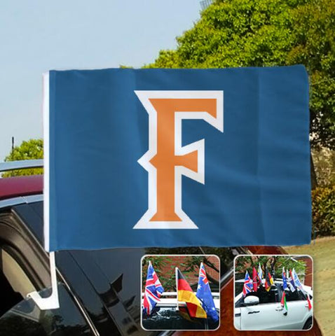 Cal State Fullerton Titans NCAAB Car Window Flag NCAAB Car Window Flag