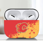 Calgary Flames NHL Airpods Pro Case Cover 2pcs