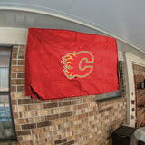 Calgary Flames-NHL-Outdoor TV Cover Heavy Duty