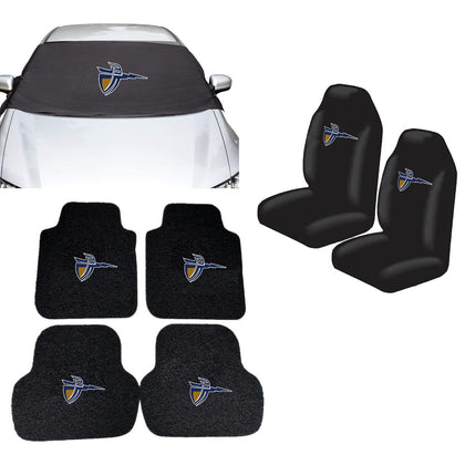 California Baptist Lancers NCAA Car Front Windshield Cover Seat Cover Floor Mats