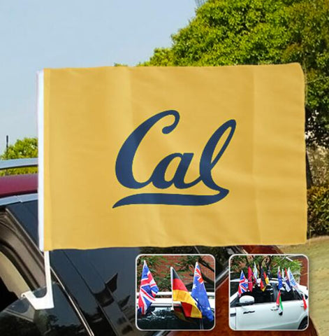 California Golden Bears NCAAB Car Window Flag