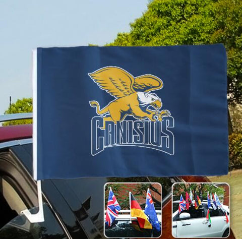 Canisius Golden Griffins NCAAB Car Window Flag