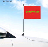 Tampa Bay Buccaneers NFL Car Hood Flag