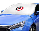 Carolina Hurricanes NHL Car SUV Front Windshield Snow Cover Sunshade