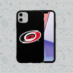 Phone Case Rubber Plastic NHL-Carolina Hurricanes Print