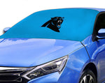 Carolina Panthers NFL Car SUV Front Windshield Snow Cover Sunshade