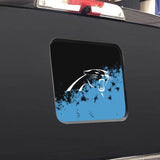 Carolina Panthers NFL Rear Back Middle Window Vinyl Decal Stickers Fits Dodge Ram GMC Chevy Tacoma Ford