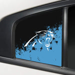 Carolina Panthers NFL Rear Side Quarter Window Vinyl Decal Stickers Fits Dodge Charger