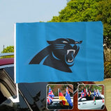 Carolina Panthers NFL Car Window Flag