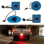 Carolina Panthers NFL Hitch Cover LED Brake Light for Trailer