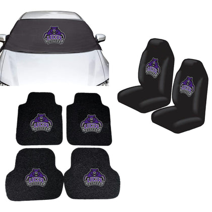 Central Arkansas Bears NCAA Car Front Windshield Cover Seat Cover Floor Mats