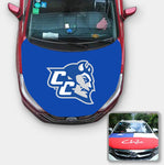 Central Connecticut State Blue Devils NCAA Car Auto Hood Engine Cover Protector