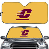 Central Michigan Chippewas NCAA Car Windshield Sun Shade Universal Fit Sunshade