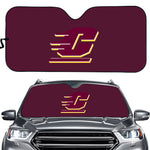 Central Michigan Chippewas NCAA Car Windshield Sun Shade Universal Fit Sunshade