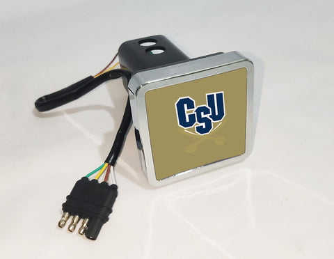 Charleston Southern Buccaneers NCAA Hitch Cover LED Brake Light for Trailer