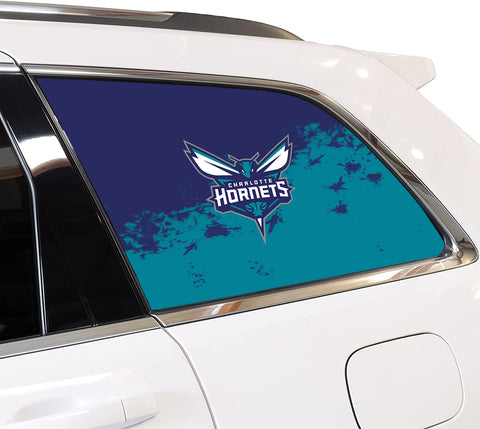 Charlotte Hornets NBA Rear Side Quarter Window Vinyl Decal Stickers Fits Jeep Grand