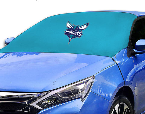 Charlotte Hornets NBA Car SUV Front Windshield Snow Cover Sunshade