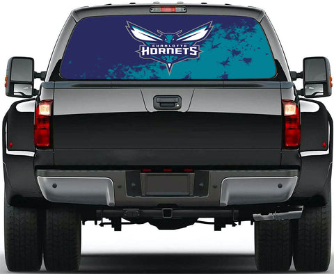 Charlotte Hornets NBA Truck SUV Decals Paste Film Stickers Rear Window