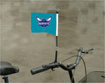 Charlotte Hornets NBA Bicycle Bike Handle Flag
