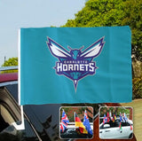 Charlotte Hornets NBA Car Window Flag