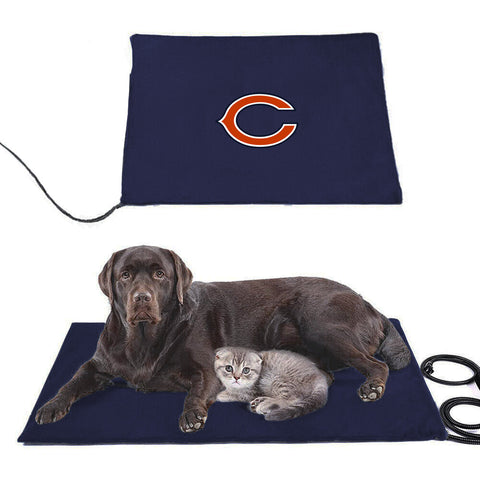 Chicago Bears NFL Pet Heating Pad Constant Heated Mat