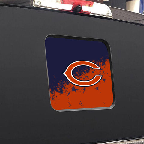 Chicago Bears NFL Rear Back Middle Window Vinyl Decal Stickers Fits Dodge Ram GMC Chevy Tacoma Ford