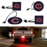 Chicago Bears NFL Hitch Cover LED Brake Light for Trailer