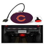 Chicago Bears NFL Hitch Cover LED Brake Light for Trailer