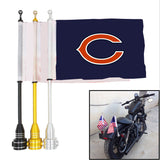 Chicago Bears NFL Motocycle Rack Pole Flag