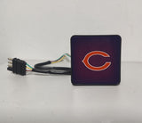 Chicago Bears NFL Hitch Cover LED Brake Light for Trailer