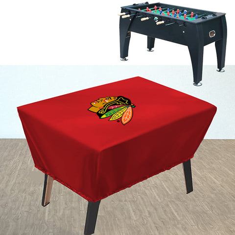 Chicago Blackhawks NHL Foosball Soccer Table Cover Indoor Outdoor