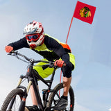 Chicago Blackhawks NHL Bicycle Bike Rear Wheel Flag