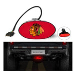 Chicago Blackhawksg NHL Hitch Cover LED Brake Light for Trailer